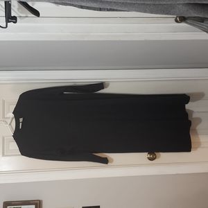 Eddie Bauer Petite XL Black, Long-sleeved Maxi Dress